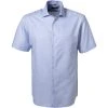 ETERNA Hemd 3270/C15K/12 Kurzarmhemd, Modern Fit, Baumwolle, Hellblau