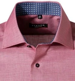 ETERNA Hemd 3270/C15K/54 Kurzarmhemd, Modern Fit, Baumwolle, Rot -hemdenverkauf 369296 norm2