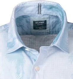 OLYMP Casual Modern Fit 4015/72/00 Kurzarmhemd, Baumwolle, Multicolour , Weiß -hemdenverkauf 369498 norm2