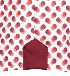 Haupt Hemd 7112828220/40407 Kurzarmhemd, Regular Fit, Baumwolle, Rot-weiß gemustert, Rot-weiß -hemdenverkauf 369616 norm3