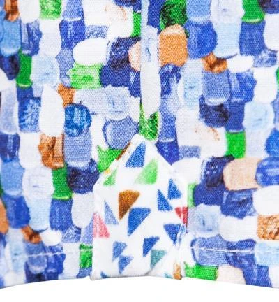 Haupt Hemd 7112828243/40704 Kurzarmhemd, Regular Fit, Baumwolle, Blau gemustert, Blau 4 Haupt Hemd 7112828243/40704 Kurzarmhemd, Regular Fit, Baumwolle, Blau gemustert, Blau – Bild 4