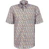 Haupt Hemd 7112828243/40405 Kurzarmhemd, Regular Fit, Baumwolle, Multicolour gemustert, Multicolour
