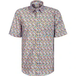 Haupt Hemd 7112828243/40405 Kurzarmhemd, Regular Fit, Baumwolle, Multicolour gemustert, Multicolour