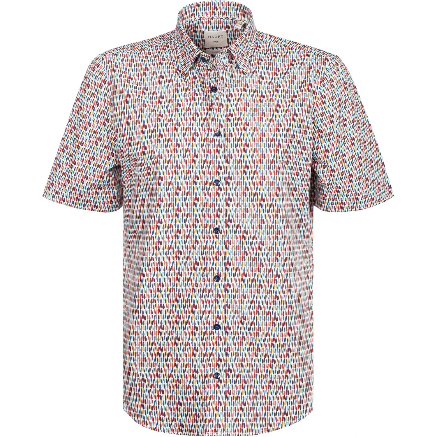 Haupt Hemd 71128218275/40109 Kurzarmhemd, Modern Fit, Baumwolle, Multicolour gemustert, Multicolour 1 Haupt Hemd 71128218275/40109 Kurzarmhemd, Modern Fit, Baumwolle, Multicolour gemustert, Multicolour