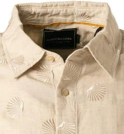 Scotch & Soda Hemd 160786/0217 Relaxed Fit, Leinen, Hellbeige gemustert, Hellbeige 8 Scotch & Soda Hemd 160786/0217 Relaxed Fit, Leinen, Hellbeige gemustert, Hellbeige -hemdenverkauf 369886 norm2