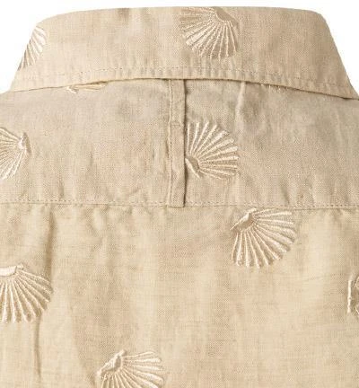 Scotch & Soda Hemd 160786/0217 Relaxed Fit, Leinen, Hellbeige gemustert, Hellbeige 5 Scotch & Soda Hemd 160786/0217 Relaxed Fit, Leinen, Hellbeige gemustert, Hellbeige – Bild 5