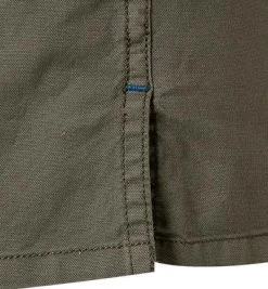 Marc O'Polo Hemd 124 7601 41052/446 Kurzarmhemd, Regular Fit, Baumwolle, Olivgrün, Olive -hemdenverkauf 369936 norm3