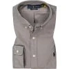 Polo Ralph Lauren Hemd 710845035/001 Custom Fit, Baumwolle, Mittelgrau, Grau