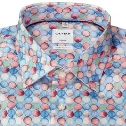 OLYMP Luxor Comfort Fit 1019/74/35 Hemd, Baumwolle, Blau-rot, Rot 6 OLYMP Luxor Comfort Fit 1019/74/35 Hemd, Baumwolle, Blau-rot, Rot -hemdenverkauf 370096 norm2