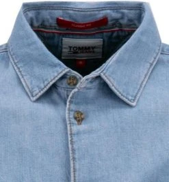 TOMMY JEANS Jeanshemd DM0DM10880/1AB Classic Fit, Bio Baumwolle, Jeansblau -hemdenverkauf 370176 norm2