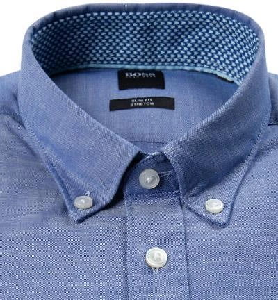 BOSS Hemd Rod 50452994/428 Slim Fit, Baumwolle, Mittelblau 3 BOSS Hemd Rod 50452994/428 Slim Fit, Baumwolle, Mittelblau – Bild 3