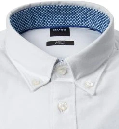BOSS Hemd Rod 50452994/100 Slim Fit, Baumwolle, Weiß -hemdenverkauf 370179 norm2