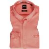 BOSS Hemd Biado 50452429/646 Regular Fit, Baumwolle, Rot meliert, Erdbeerrot