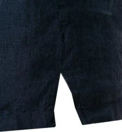 Haupt Hemd 71129018300/10706 Kurzarmhemd, Modern Fit, Leinen, Navy -hemdenverkauf 370283 norm3