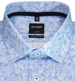 OLYMP Luxor Modern Fit 1211/74/11 Hemd, Popeline, Bleu gemustert, Bleu 6 OLYMP Luxor Modern Fit 1211/74/11 Hemd, Popeline, Bleu gemustert, Bleu -hemdenverkauf 370284 norm2