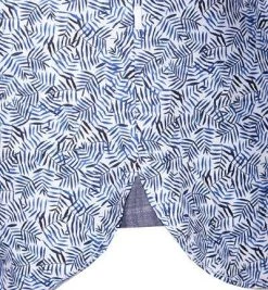 BOSS Hemd Magneton 50453296/428 Kurzarmhemd, Slim Fit, Baumwolle, Mittelblau gemustert, Mittelblau -hemdenverkauf 370418 norm3