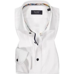OLYMP Signature Tailored Fit 8518/74/00 Hemd, Baumwolle, Weiß