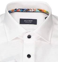 OLYMP Signature Tailored Fit 8518/74/00 Hemd, Baumwolle, Weiß -hemdenverkauf 370472 norm2