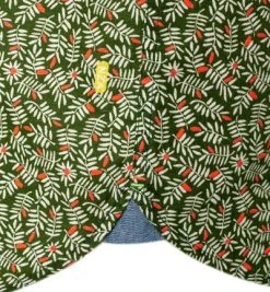 N.Z.A. Hemd 21DN542S/1750 Kurzarmhemd, Leinen, Grün gemustert, Grün -hemdenverkauf 371428 norm4