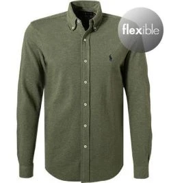 Polo Ralph Lauren Hemd 710654408/059 Baumwoll-Piqué, Moosgrün