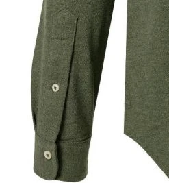 Polo Ralph Lauren Hemd 710654408/059 Baumwoll-Piqué, Moosgrün -hemdenverkauf 371546 norm3