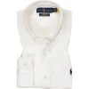 Polo Ralph Lauren Hemd 710795235/008 Custom Fit, Twill, Wollweiß, Weiß