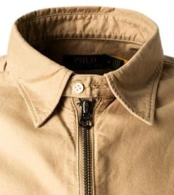 Polo Ralph Lauren Hemd 710842650/001 Overshirt, Baumwolle, Beige -hemdenverkauf 371631 norm3