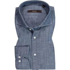 Windsor Hemd Lano-W 30026501/440 Shaped Fit, Baumwolle, Blau