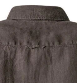 Marc O'Polo Hemd 136 7428 41028/987 Kurzarmhemd, Regular Fit, Reines Leinen, Grau -hemdenverkauf 371808 norm5