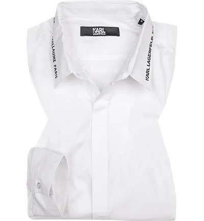 KARL LAGERFELD Hemd 605913/60/512600/10 Baumwolle, Weiß 2 KARL LAGERFELD Hemd 605913/60/512600/10 Baumwolle, Weiß – Bild 2