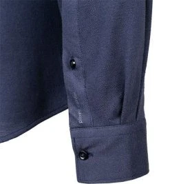 Pierre Cardin Hemd 06000/000/27661/9041 Slim Fit, Jersey, Extra langer Arm, Dunkelblau -hemdenverkauf 372326 norm3