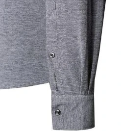 Pierre Cardin Hemd 06000/000/27661/9085 Slim Fit, Jersey, Extra langer Arm, Grau meliert -hemdenverkauf 372327 norm3