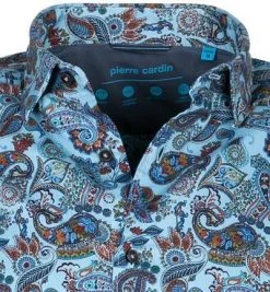 Pierre Cardin Hemd 05891/000/27733/9051 Modern Fit, Baumwolle, Blau gemustert, Blau 7 Pierre Cardin Hemd 05891/000/27733/9051 Modern Fit, Baumwolle, Blau gemustert, Blau -hemdenverkauf 372328 norm2