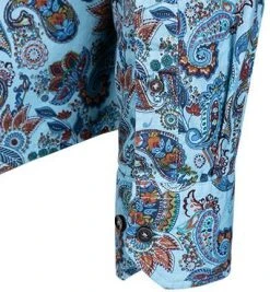 Pierre Cardin Hemd 05891/000/27733/9051 Modern Fit, Baumwolle, Blau gemustert, Blau 8 Pierre Cardin Hemd 05891/000/27733/9051 Modern Fit, Baumwolle, Blau gemustert, Blau -hemdenverkauf 372328 norm3