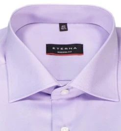 ETERNA Hemd 8817/X18K/65/93 Modern Fit, Twill blickdicht, Flieder 6 ETERNA Hemd 8817/X18K/65/93 Modern Fit, Twill blickdicht, Flieder -hemdenverkauf 372868 norm2