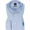 BOSS Hemd Mabsoot 50462815/460 Slim Fit, Baumwolle, Hellblau meliert, Hellblau