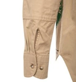 Gant Hemd 3011894/248 Baumwolle Print am Rücken, Dunkelkhaki -hemdenverkauf 373104 norm6