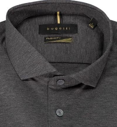 bugatti Hemd 9980/88600/270 Jersey, Dunkelgrau meliert, Dunkelgrau 3 bugatti Hemd 9980/88600/270 Jersey, Dunkelgrau meliert, Dunkelgrau – Bild 3