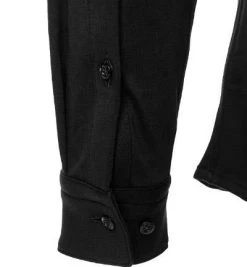 HUGO Hemd Erriko 50462326/001 Extra Slim Fit, Jersey, Extra langer Arm, Schwarz -hemdenverkauf 373164 norm3