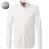 HUGO Hemd Erriko 50462326/199 Extra Slim Fit, Jersey, Extra langer Arm, Weiß