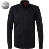 HUGO Hemd Erriko 50462326/413 Extra Slim Fit, Jersey, Extra langer Arm, Navy
