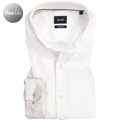 JOOP! Hemd Pejos 30028821/100 Slim Fit, Baumwolle, Weiß