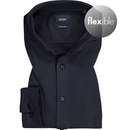 JOOP! Hemd Pejos 30028821/405 Slim Fit, Baumwolle, Dunkelblau 2 JOOP! Hemd Pejos 30028821/405 Slim Fit, Baumwolle, Dunkelblau – Bild 2