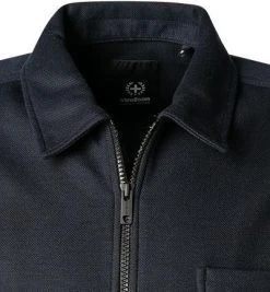 Strellson Overshirt Nic 30028368/401 Jersey, Nachtblau -hemdenverkauf 373603 norm2