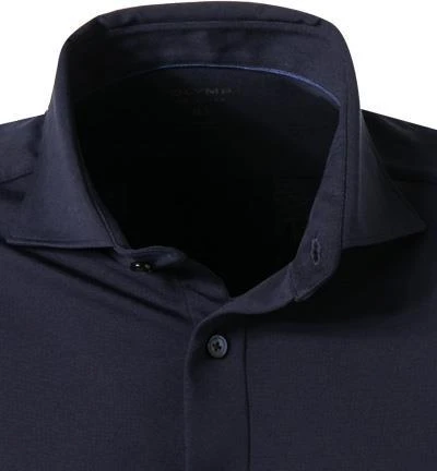 OLYMP Luxor Modern Fit 1210/84/18 Hemd, Jersey geruchshemmend, Marineblau, Marine 3 OLYMP Luxor Modern Fit 1210/84/18 Hemd, Jersey geruchshemmend, Marineblau, Marine – Bild 3