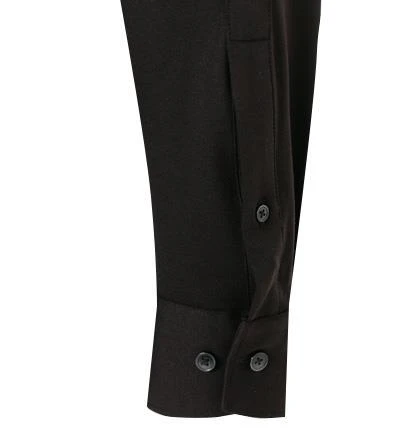 OLYMP Luxor Modern Fit 1210/84/68 Hemd, Jersey geruchshemmend, Schwarz 4 OLYMP Luxor Modern Fit 1210/84/68 Hemd, Jersey geruchshemmend, Schwarz – Bild 4