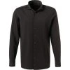 OLYMP Luxor Modern Fit 69EL 1210/89/68 Hemd, Jersey geruchshemmend, Extra langer Arm, Schwarz