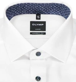 OLYMP Luxor Modern Fit 69EL 1280/89/00 Hemd, Baumwolle, Extra langer Arm, Weiß -hemdenverkauf 373739 norm2