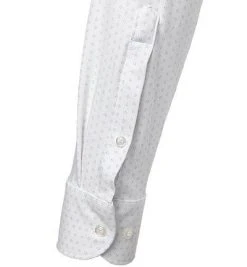 OLYMP Level Five Body Fit 2020/84/00 Hemd, Jersey, Weiß-blau gemustert, Weiß -hemdenverkauf 373749 norm3