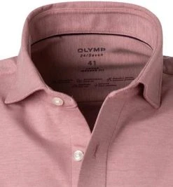OLYMP Luxor Modern Fit 1210/84/35 Hemd, Jersey geruchshemmend, Rot meliert, Rot -hemdenverkauf 373774 norm2